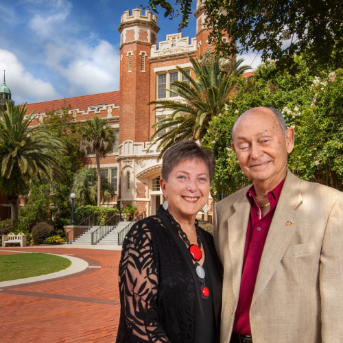 Yvonne and Stephen Brown